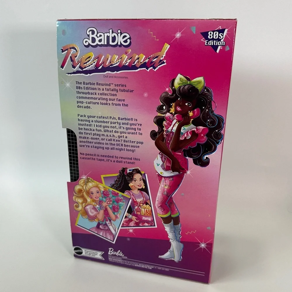 Barbie Rewind 80’s Edition Retro Throwback VHS Box Barbie *NEW‎ IN BOX*  HJX19